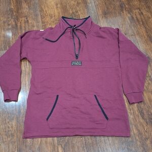 PINK Victoria's Secret Burgundy Pullover